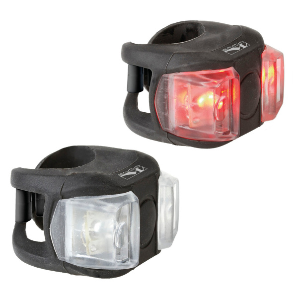 Set Flash cu Baterii M-WAVE "COBRA II"