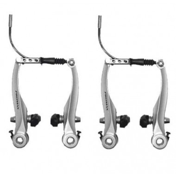 Set V-Brake Aluminiu Promax ( F+R ) Silver