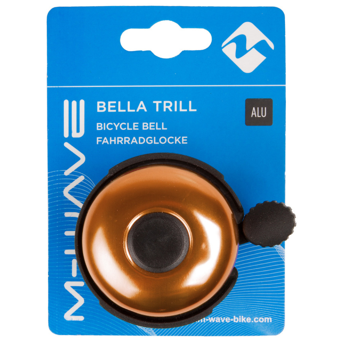 Sonerie M-WAVE BELLA TRILL Orange Anodizat