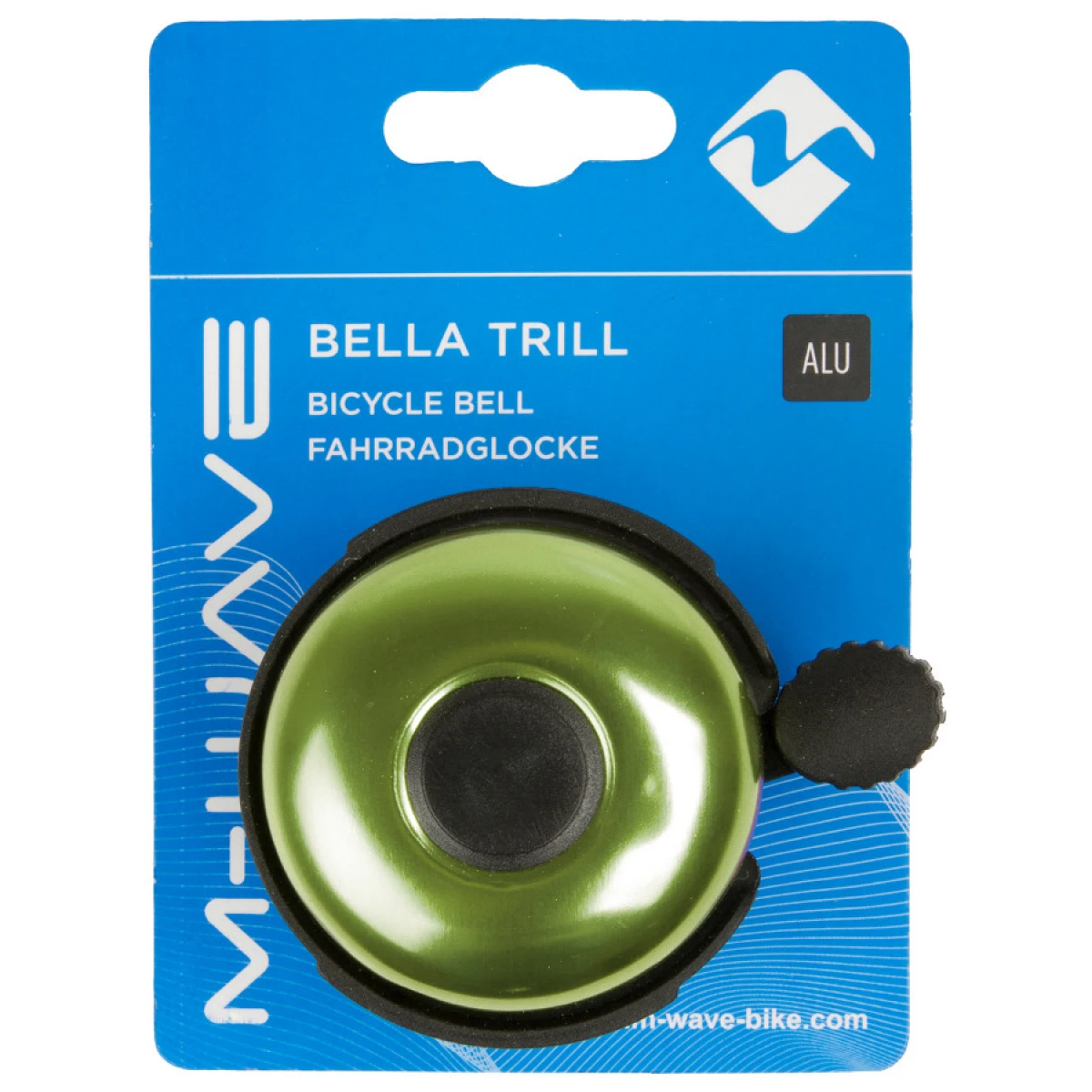 Sonerie M-WAVE BELLA TRILL Verde Anodizat