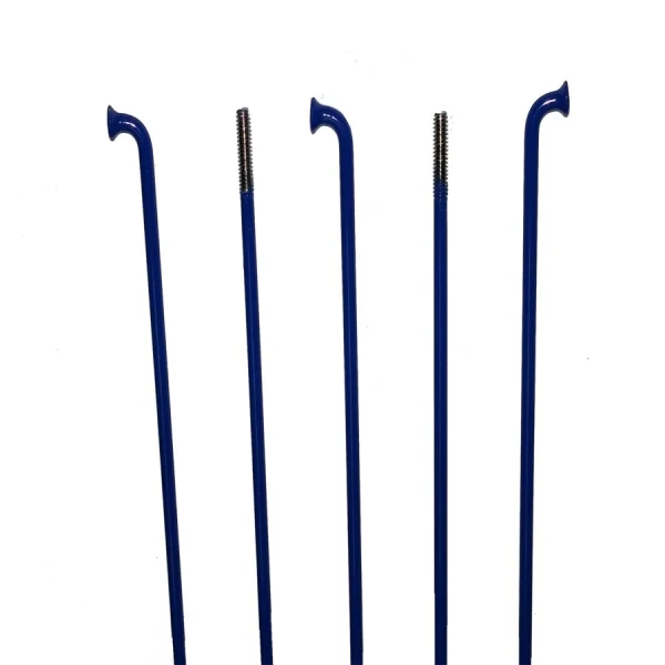 Spita Inox 2 mm cnSPOKE Albastru-250 mm