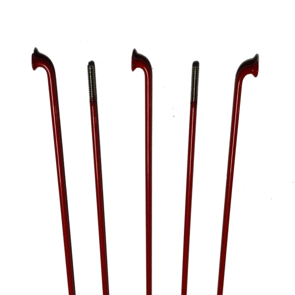 Spita Inox 2 mm cnSPOKE Rosu-253 mm