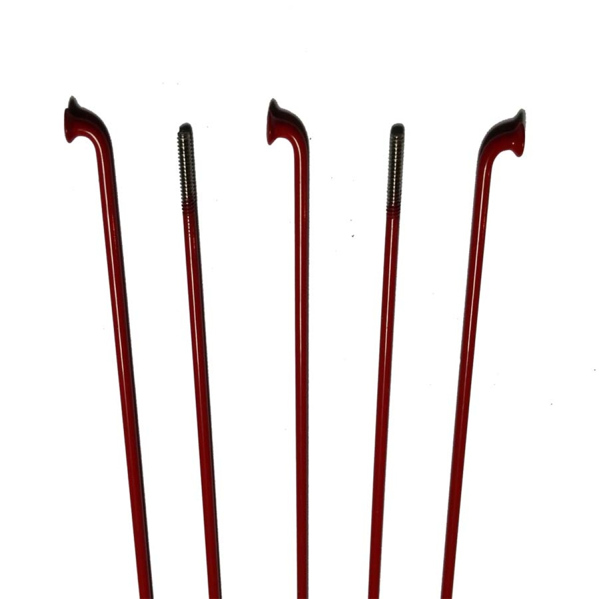 Spita Inox 2 mm cnSPOKE Rosu-257 mm