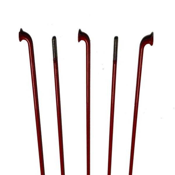 Spita Inox 2 mm cnSPOKE Rosu-258 mm