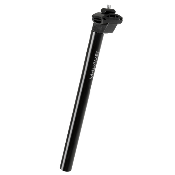 Tija Sa M-WAVE - 350 mm-27,2 mm  Negru Anodizat
