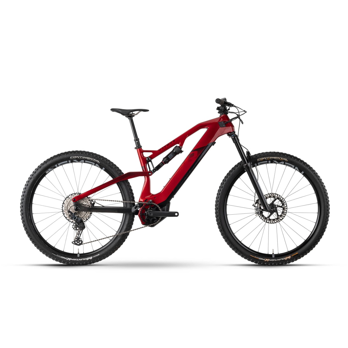 Bicicleta Electrica Full Suspension Raymon AirRay 10.0 - 29 Inch, S, Rosu - SLX - imagine 2
