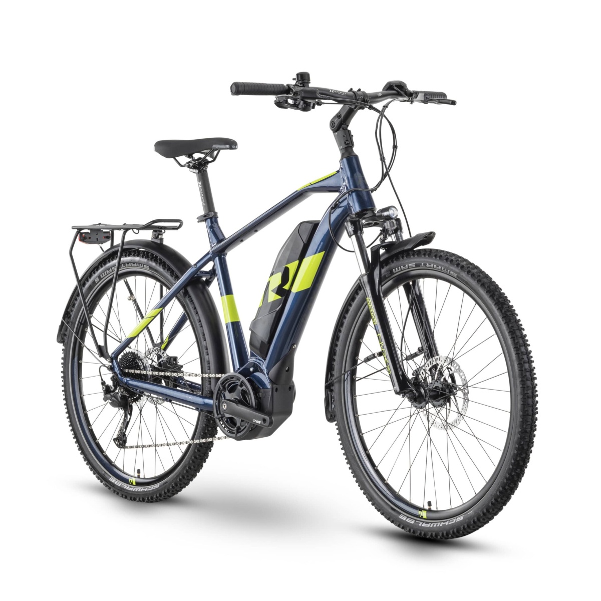 Bicicleta Electrica Oras Raymon CrossRay E 3.0 - 27.5 Inch, M, Albastru - T350 - imagine 1