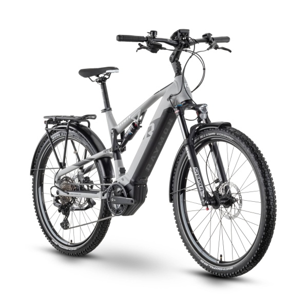 Bicicleta Electrica Oras Raymon CrossRay FS E 5.0 - 27.5 Inch, XXL, Gri - M350