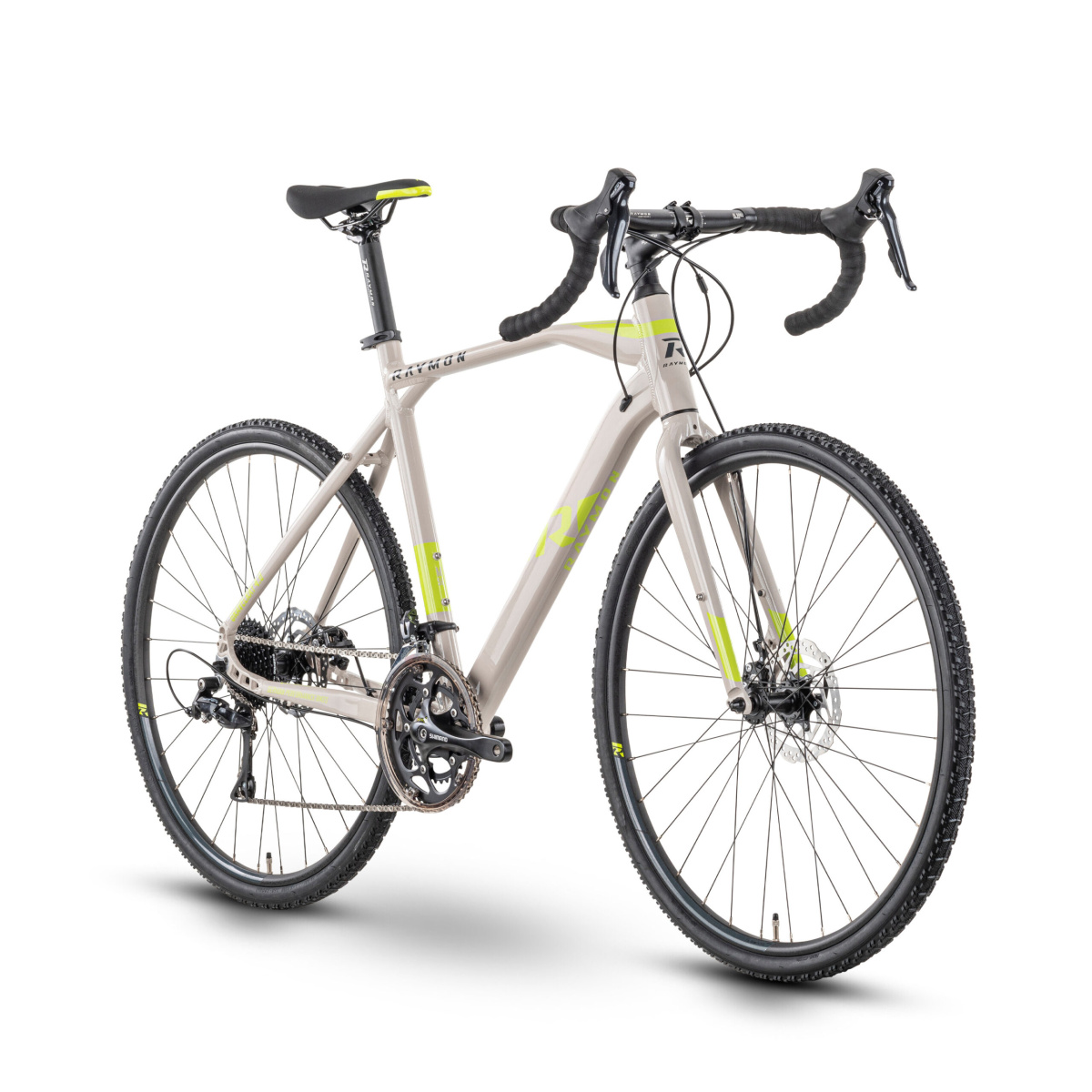 Bicicleta Gravel Raymon GravelRay 4.0 - 28 Inch, S, Gri - imagine 1
