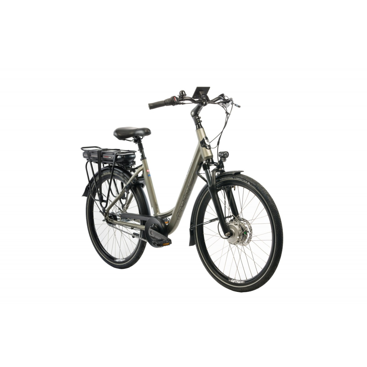 Bicicleta Electrica Corwin 26326 - 26 Inch, 460mm, Gri - imagine 2