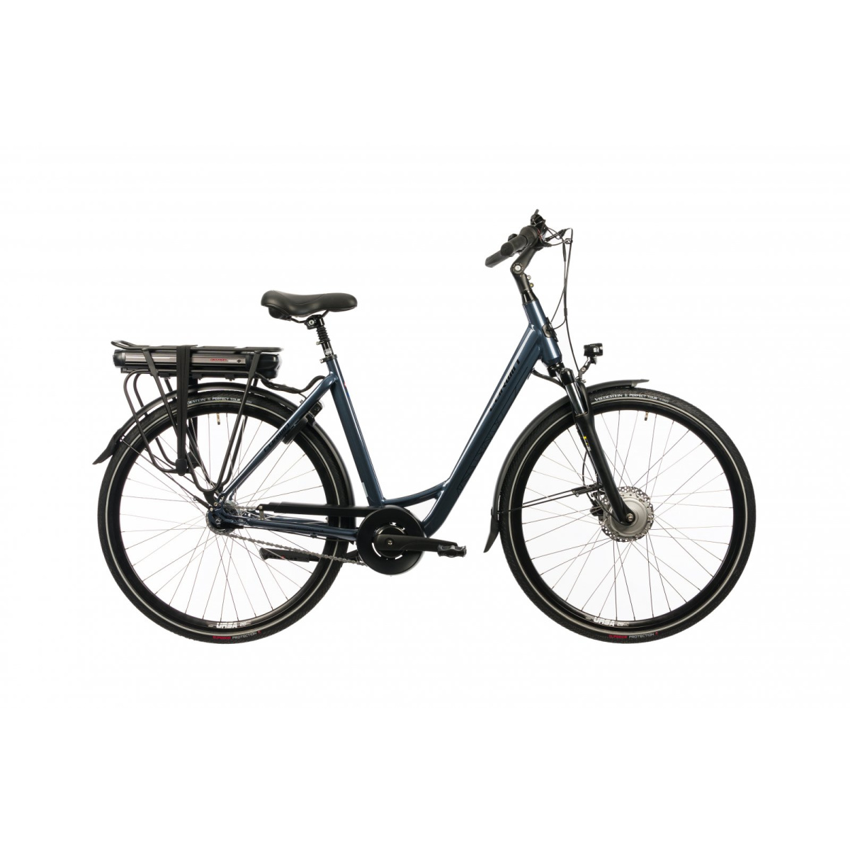 Bicicleta Electrica Corwin 28326 - 28 Inch, 530mm, Gri Lucios - imagine 1