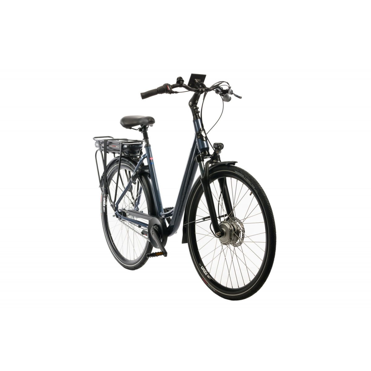 Bicicleta Electrica Corwin 28326 - 28 Inch, 530mm, Gri Lucios - imagine 3
