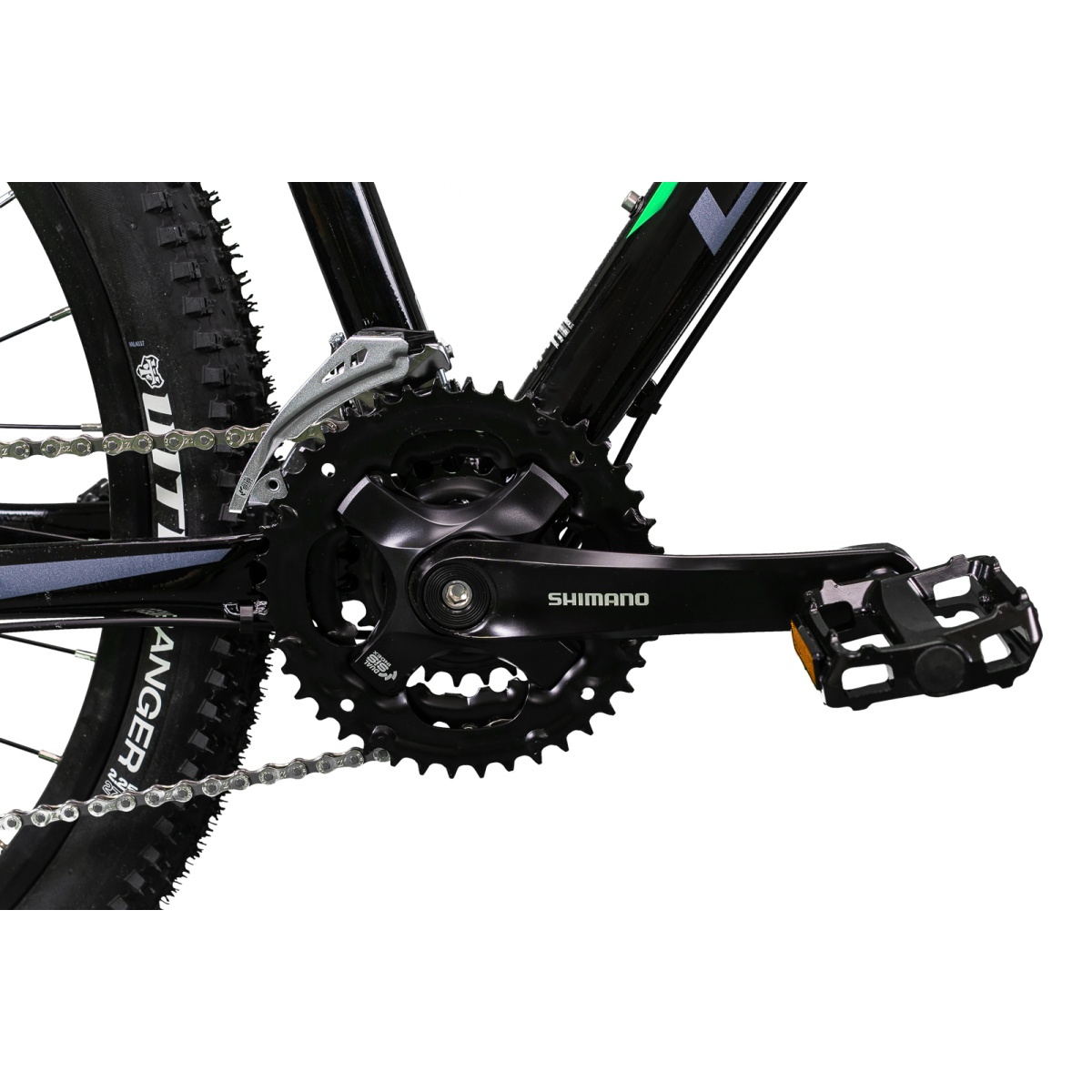 Bicicleta Mtb Devron 2023 RM1.7 - 27.5 Inch, S, Negru-Verde - imagine 5
