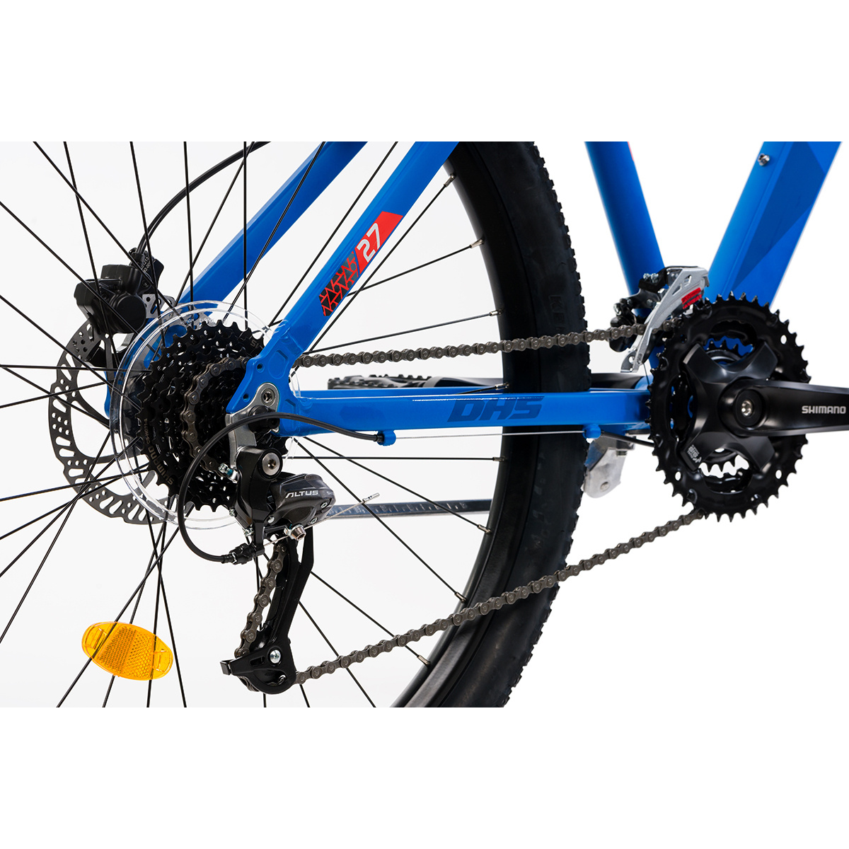 Bicicleta Mtb Terrana 2727 - 27.5 Inch, S, Albastru - imagine 4