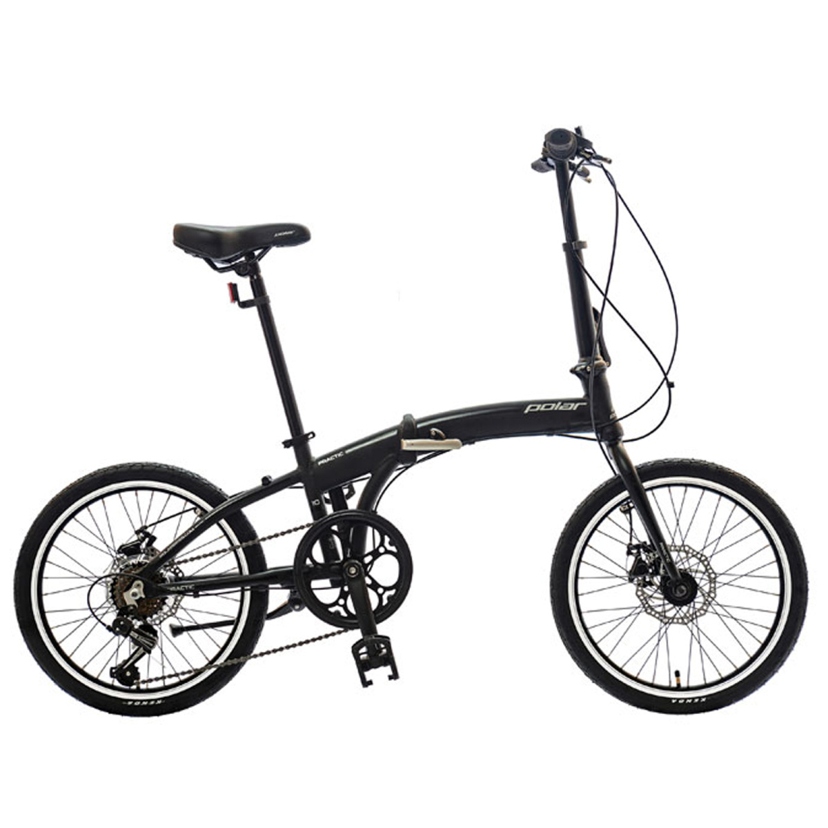 Bicicleta Pliabila Polar Practic 10 - 20 Inch, Negru - imagine 1