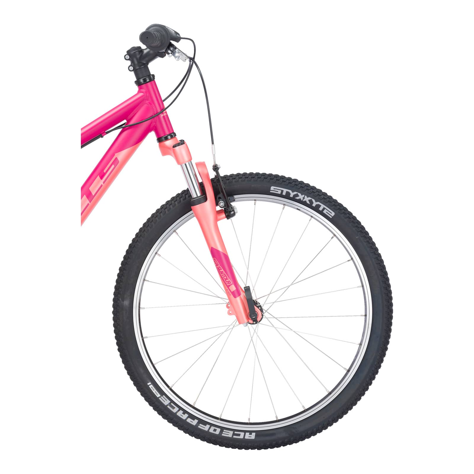 Bicicleta Copii Bulls Tokee 24 - 24 Inch, Roz - imagine 2
