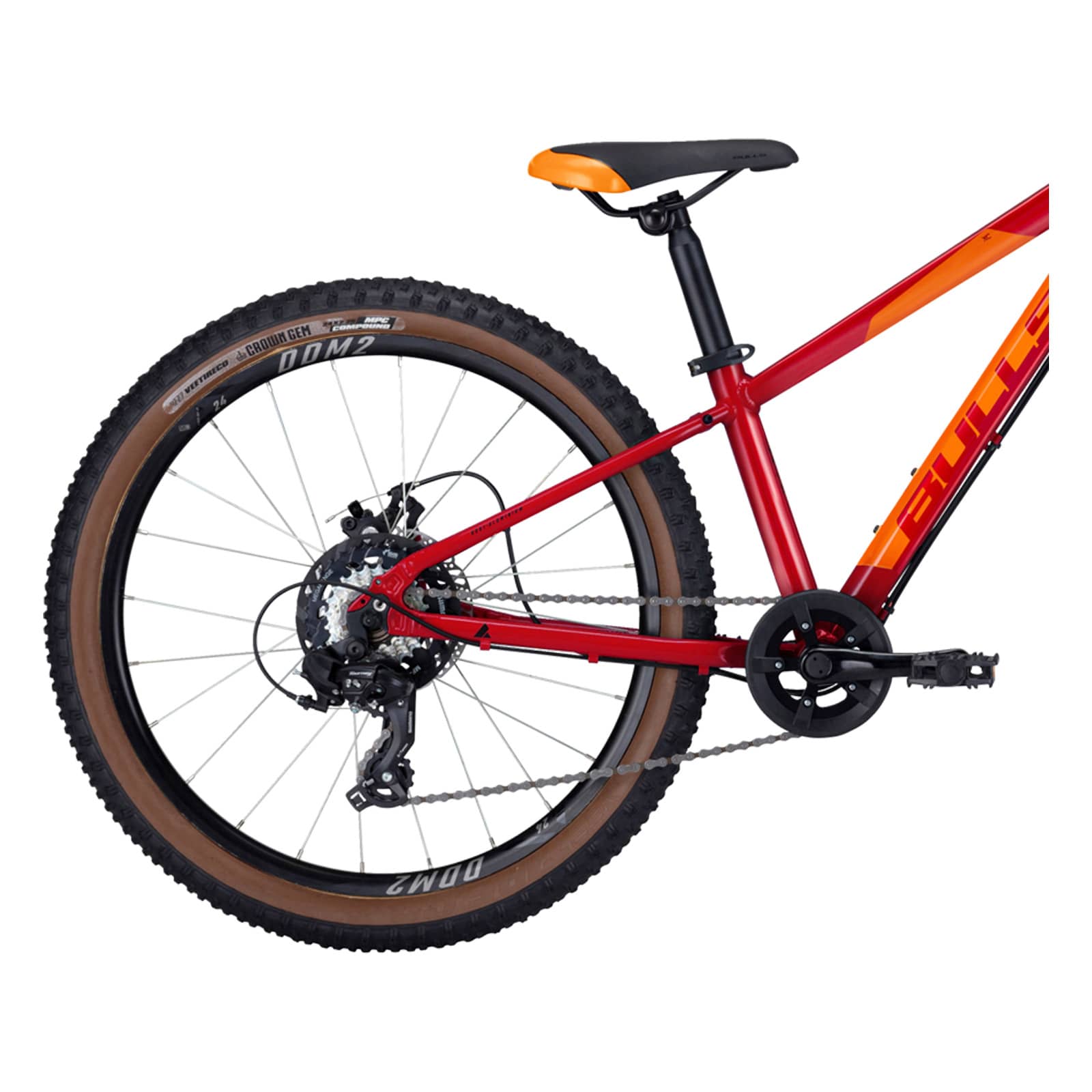 Bicicleta Copii Bulls Tokee 24 Disc - 24 Inch, Rosu - imagine 3
