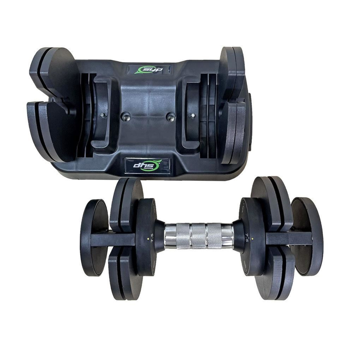 Gantera Reglabila Dhs 5016 - 12.5 Kg, Negru - imagine 3