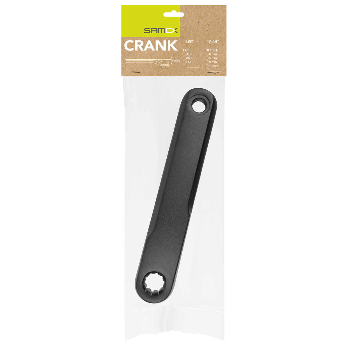 Brat Stanga SAMOX 0 Offset- 175 mm Bosch Gen 1+ 2+4+5 / Brose SHAPE 1 - imagine 3