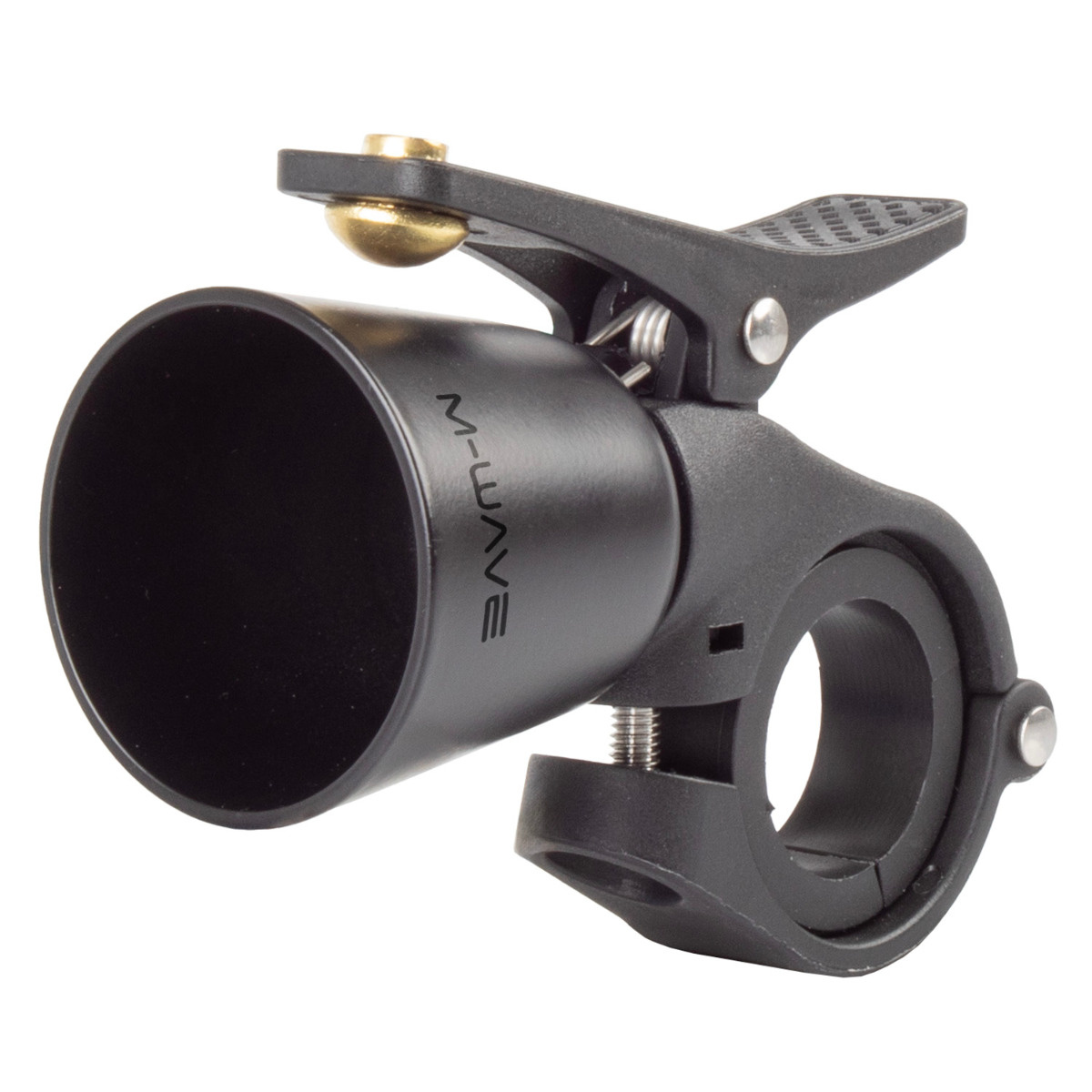 Sonerie M-WAVE Trophy Negru Alama - imagine 2