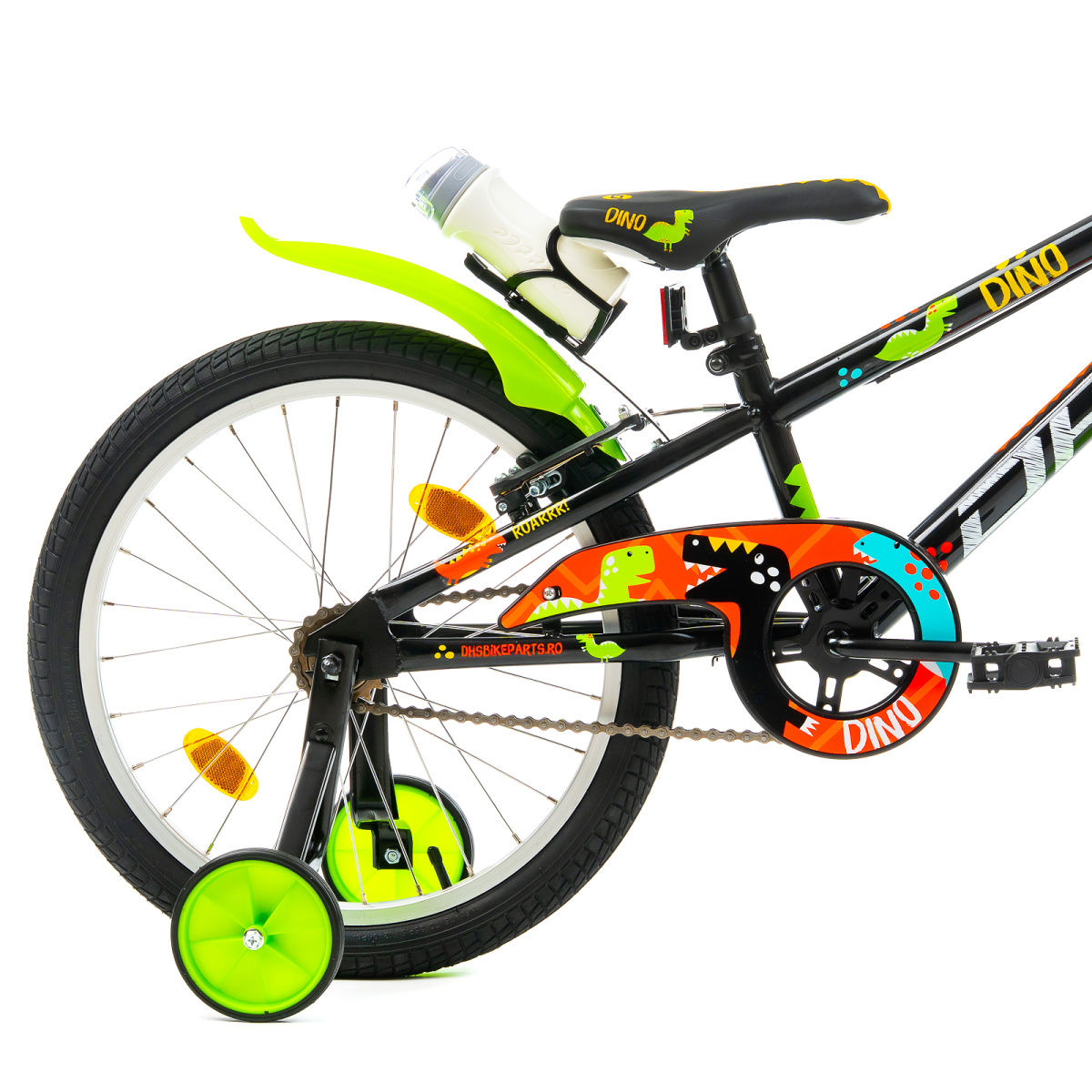 Bicicleta Copii DHS Dino - 20 Inch, Negru - imagine 4