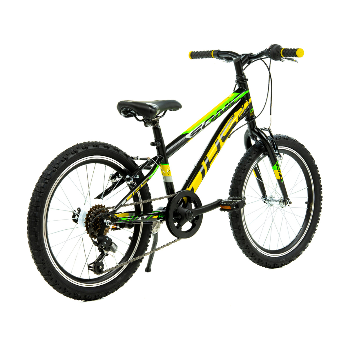 Bicicleta Copii DHS Sonic - 20 Inch, Negru - imagine 3