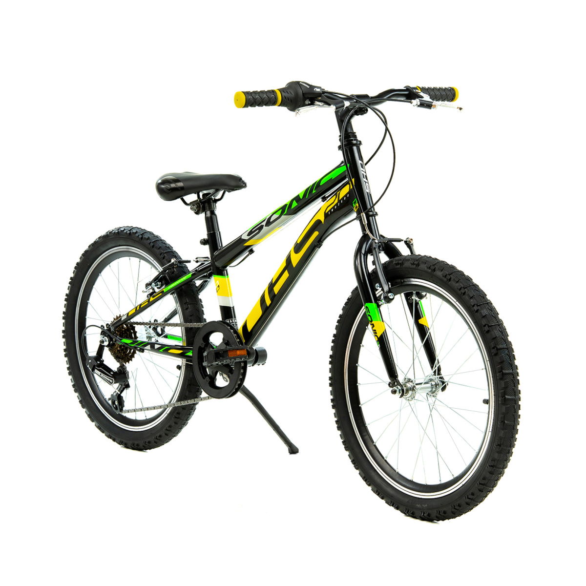 Bicicleta Copii DHS Sonic - 20 Inch, Negru - imagine 2