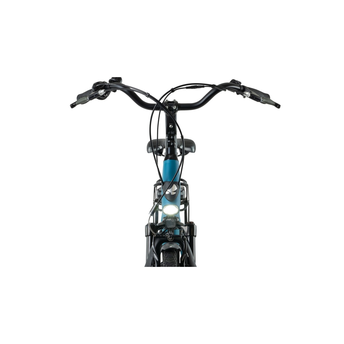 Bicicleta Electrica Stella Livorno Dama FDST RTE 2.1 - 28 Inch, L, Albastru - imagine 3