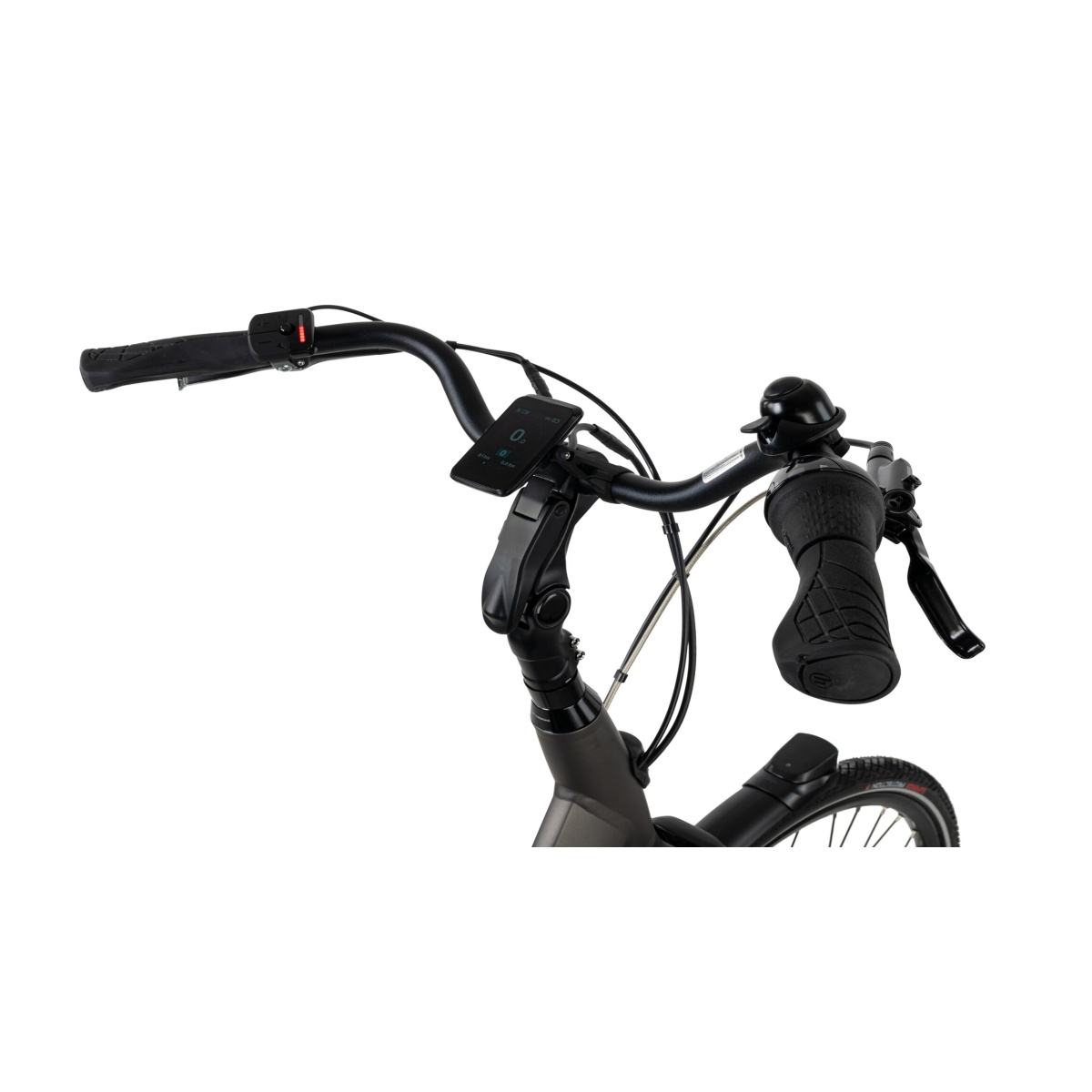 Bicicleta Electrica Stella Livorno Dama FDST RTE 2.1 - 28 Inch, L, Gri - imagine 4