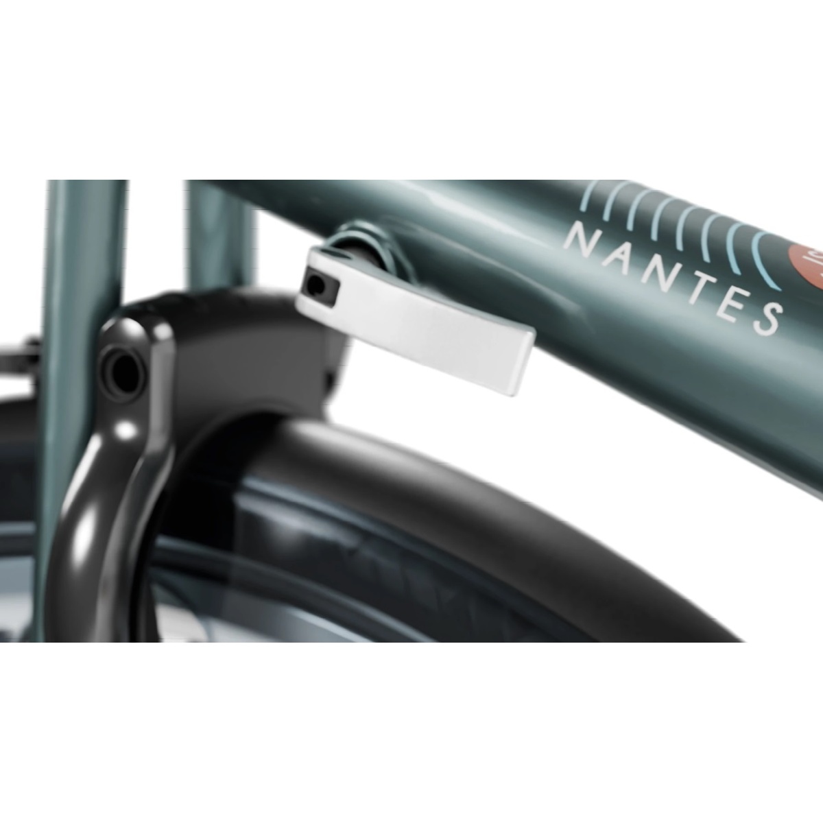 Bicicleta Electrica Stella Nantes FDST ISP RTE 2.1 - 28 Inch, M, Gri - imagine 5