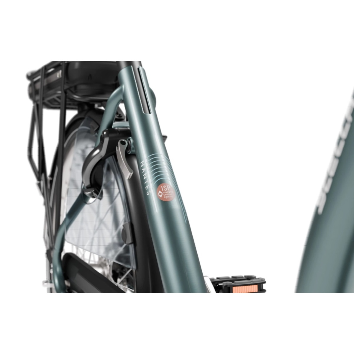 Bicicleta Electrica Stella Nantes FDST ISP RTE 2.1 - 28 Inch, M, Gri - imagine 3