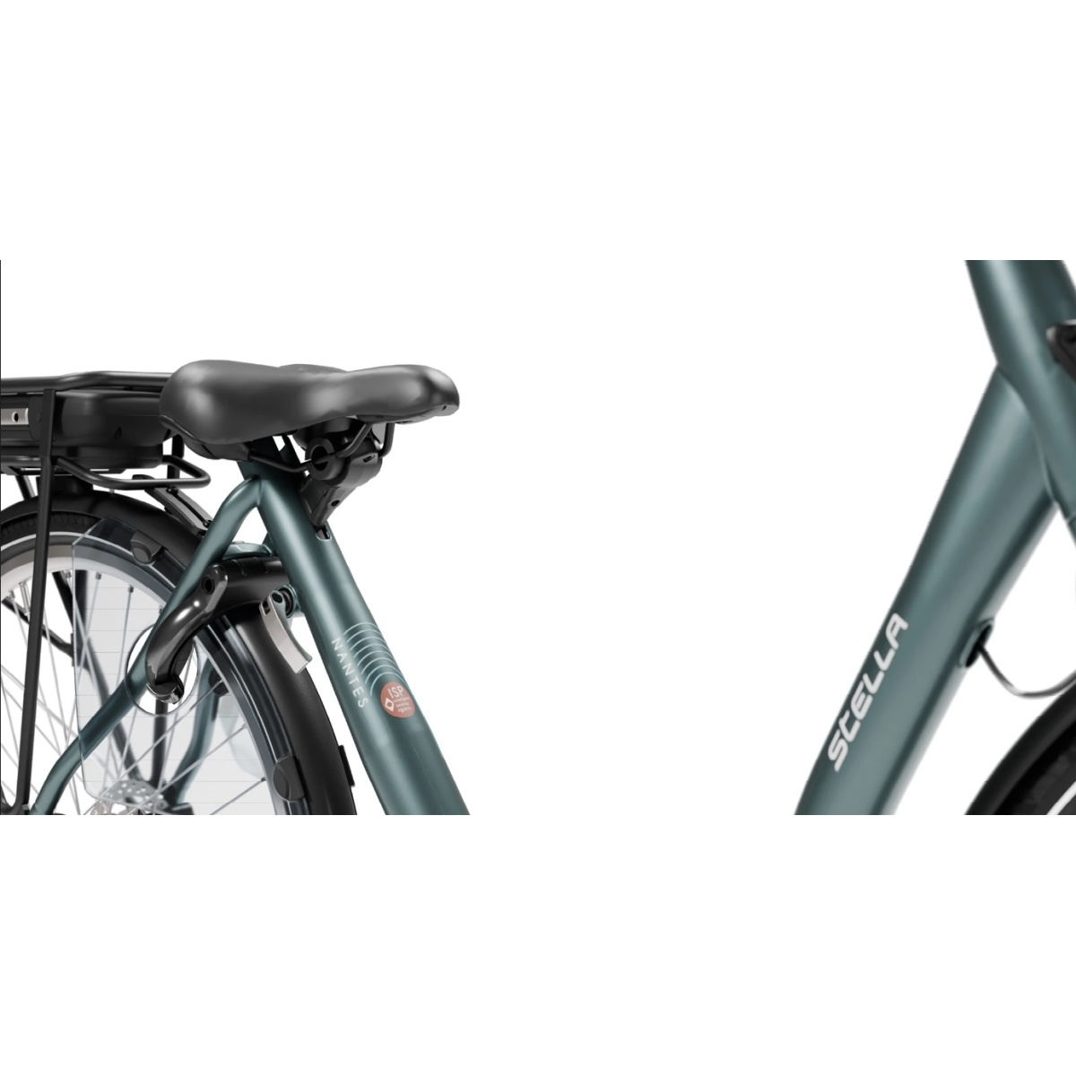 Bicicleta Electrica Stella Nantes FDST ISP RTE 2.1 - 28 Inch, M, Gri - imagine 4