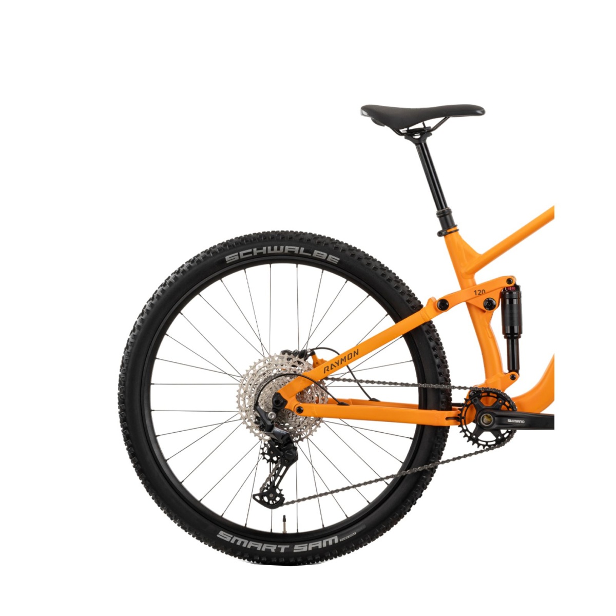 Bicicleta Full Suspension Raymon Yara 120 2025 - 29 inch, M, Galben - Deore - imagine 4