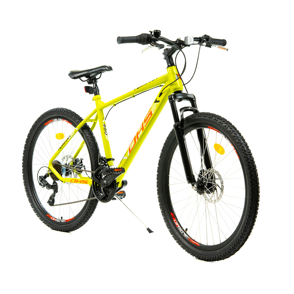Bicicleta Mtb Dhs 2605 - 26 inch, M, Verde - imagine 2