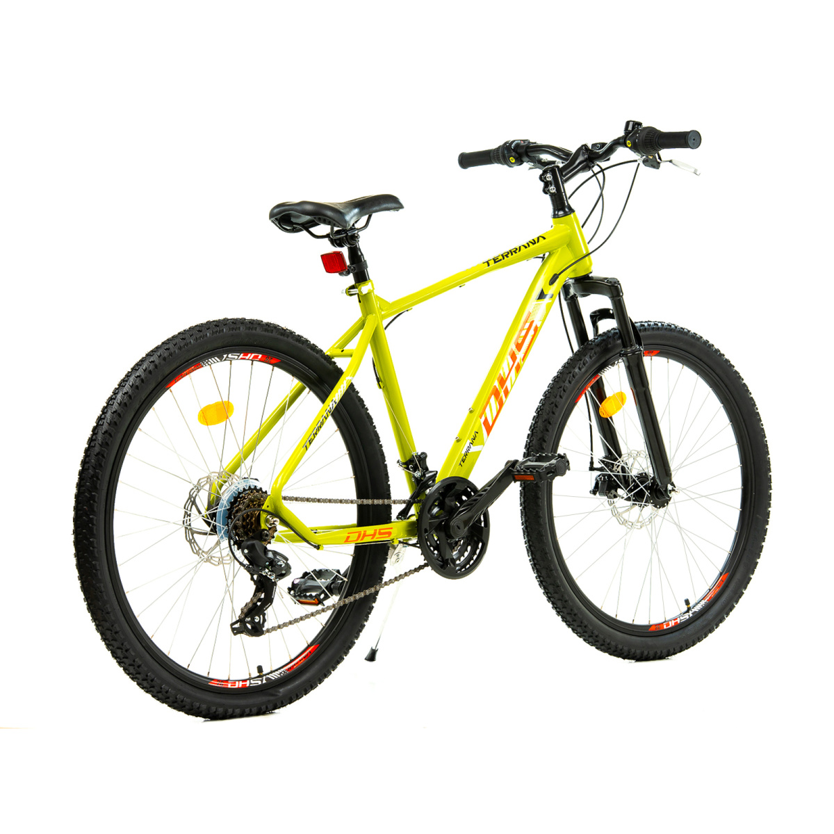 Bicicleta Mtb Dhs 2605 - 26 inch, M, Verde - imagine 3