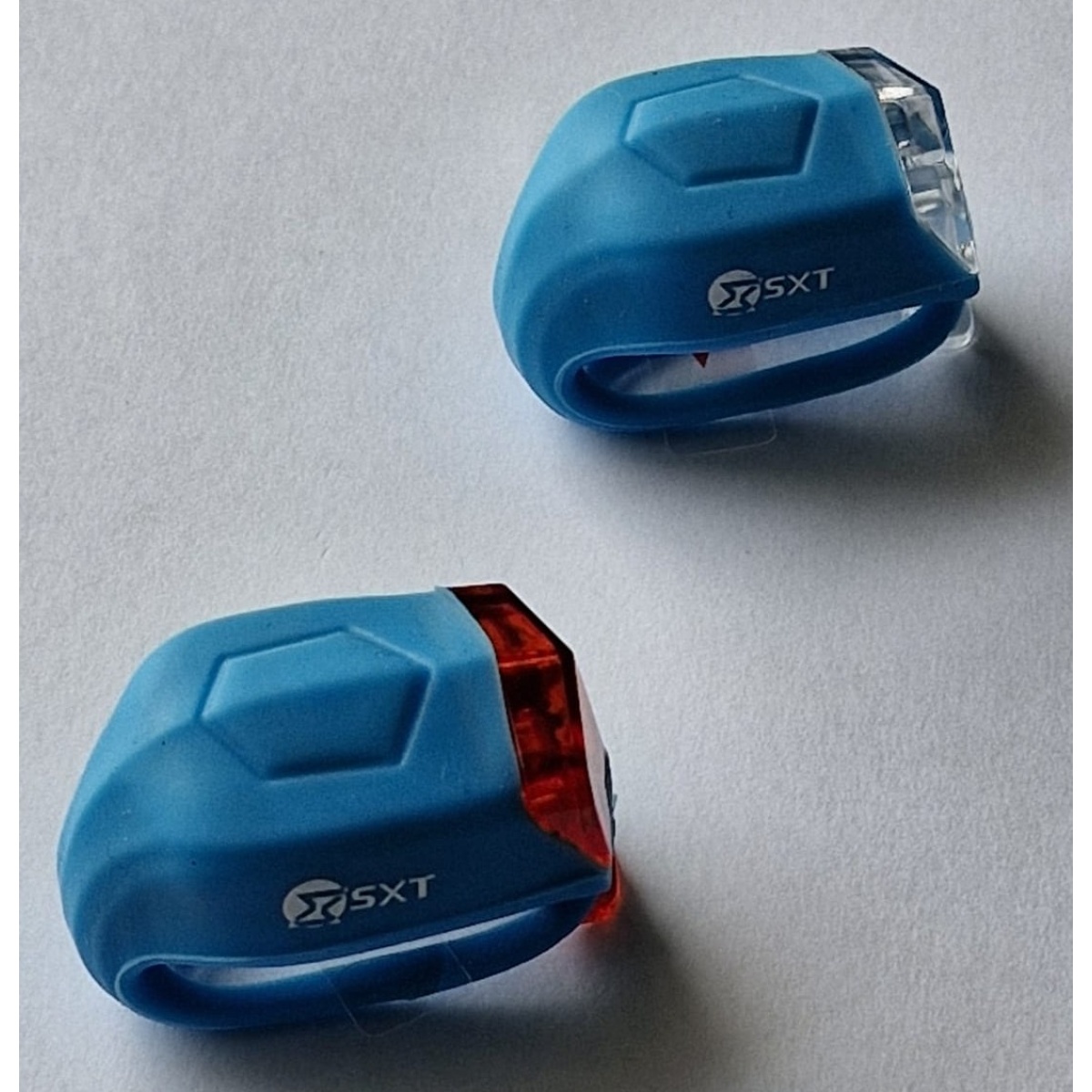 Set Flash cu Baterii SXT (Silicone) Albastru - imagine 2