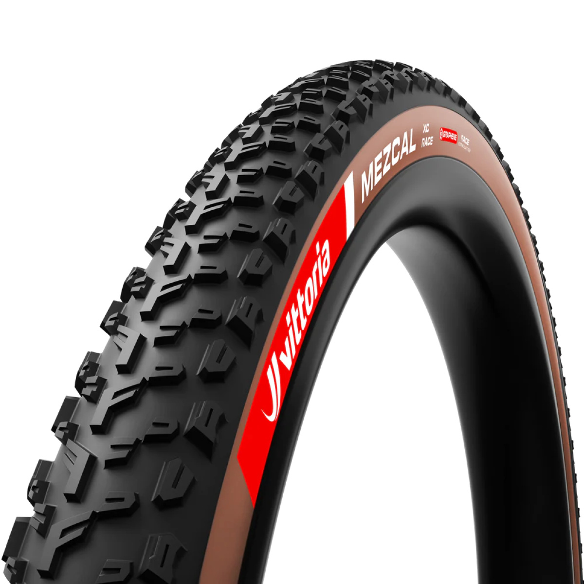 Anvelopa VITTORIA Mezcal 29x2.4(60-622) XC Race Tubeless Negru-Maro - imagine 1