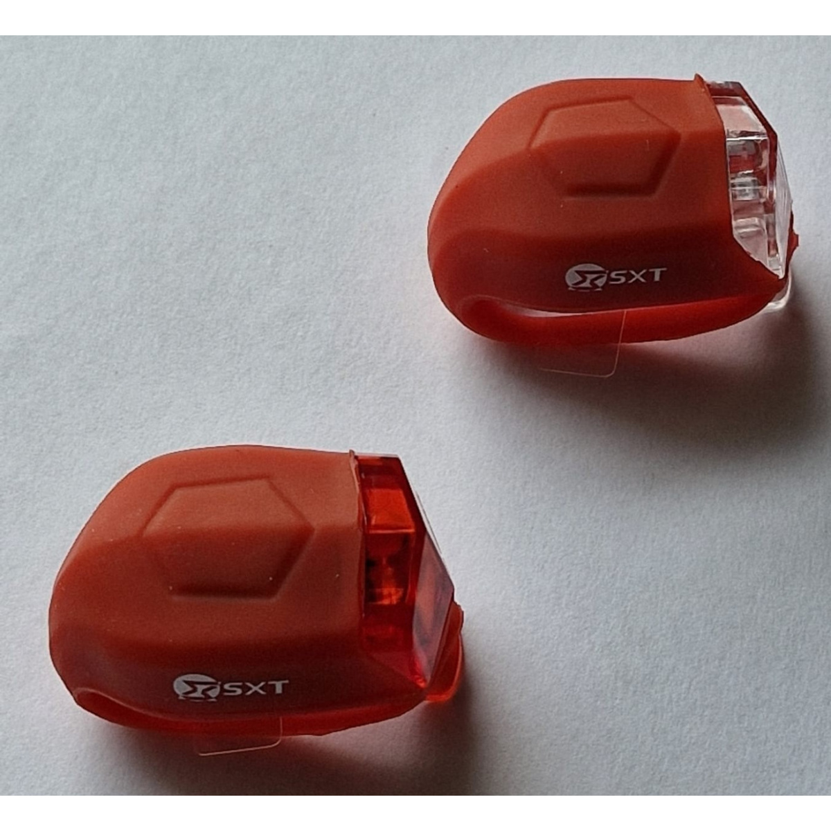 Set Flash cu Baterii SXT (silicone) Rosu - imagine 3