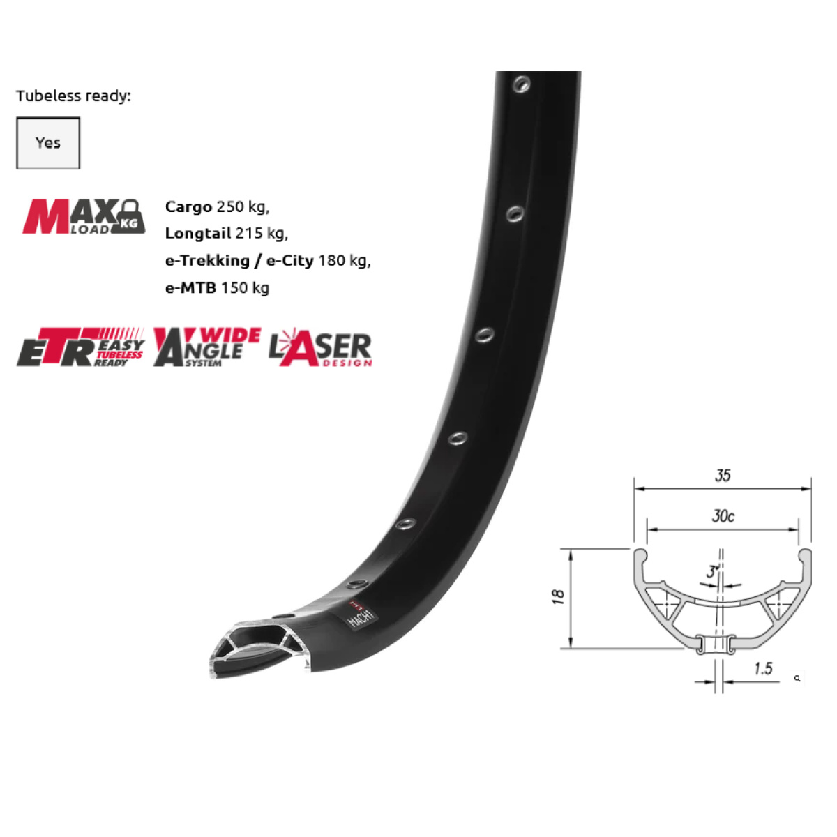 Roata Fata SXT 27.5(584x30C) TXN -15.110 32H - imagine 2