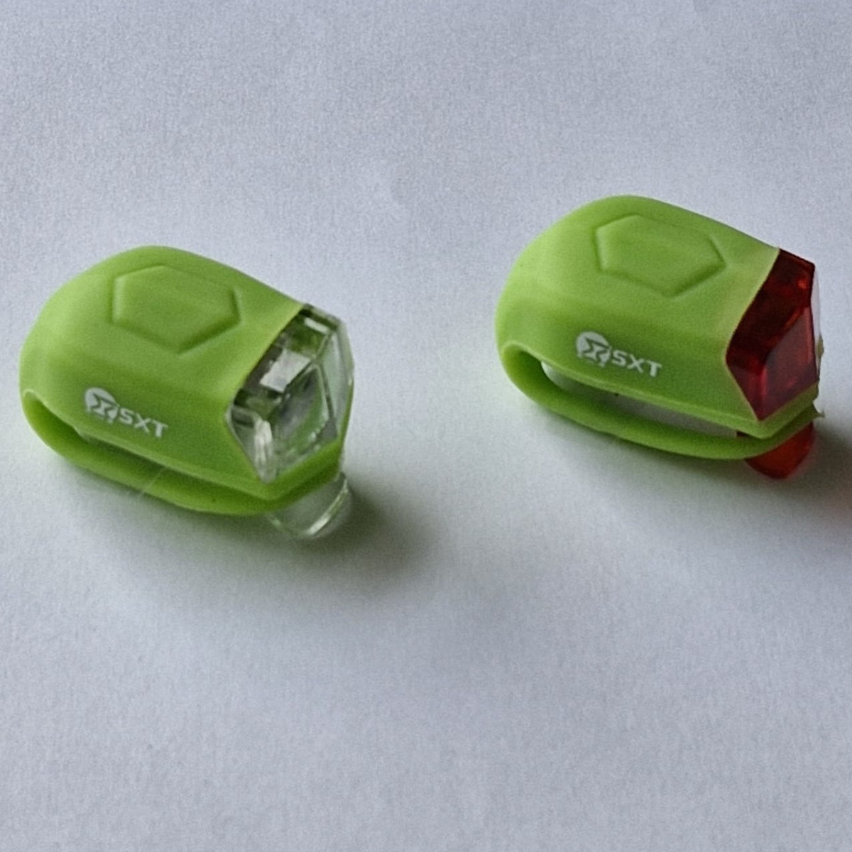 Set Flash cu Baterii SXT (silicone) Verde Lime - imagine 2