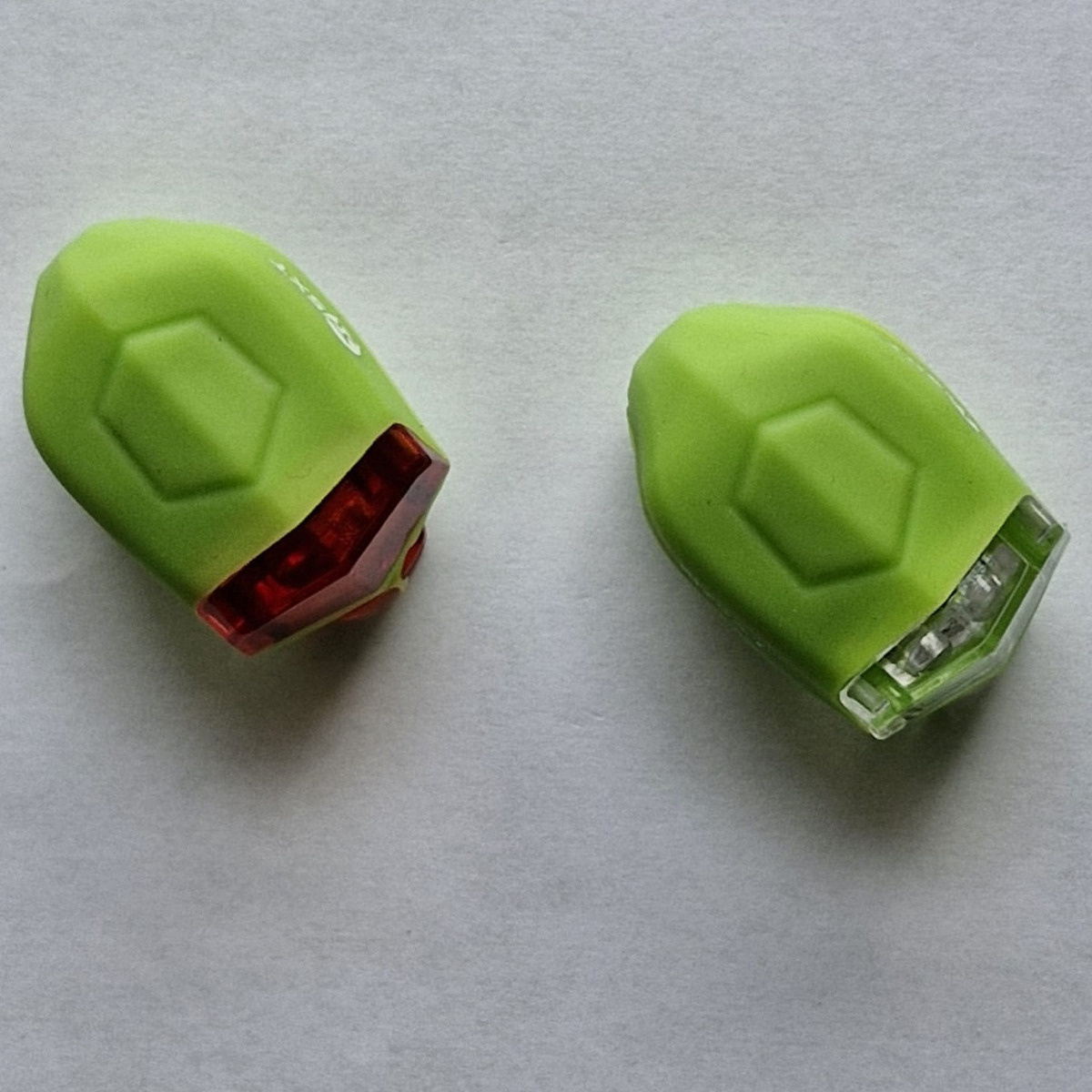Set Flash cu Baterii SXT (silicone) Verde Lime - imagine 3